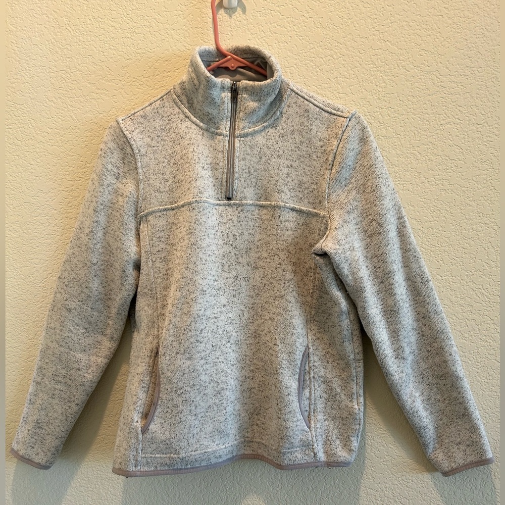 Thread & Supply Heathered Gray Pullover Hoodie